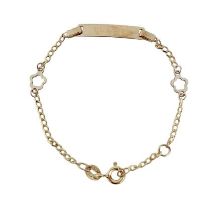 Imagen de PUL-094-9K - PULSERA BB 9K