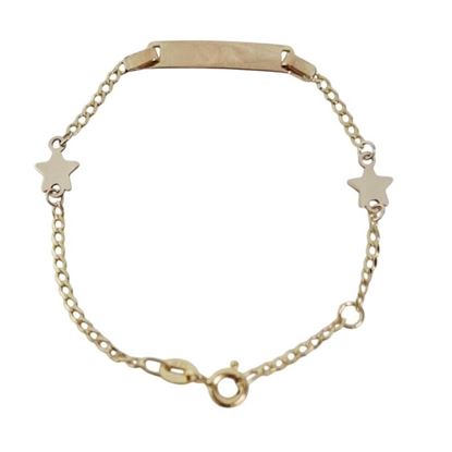 Imagen de PUL-087-9K - PULSERA BB 9K