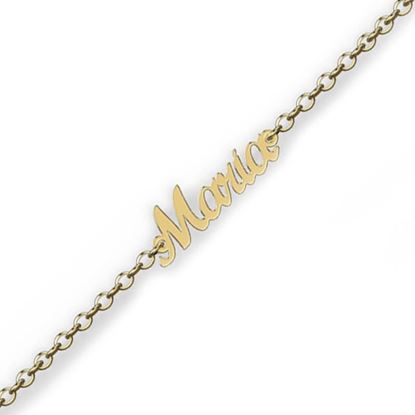 Imagen de LP-17-4 - PULSERA NOMBRE 4 MM 