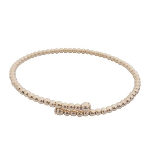 Imagen de PUL-065 - PULSERA (ORO Y TITANIO)