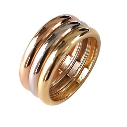 Imagen de SOR-1021 - SORTIJA TRICOLOR