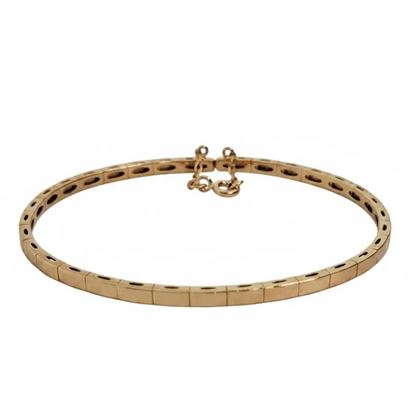 Imagen de PUL-101 - PULSERA ORO Y TITANIO
