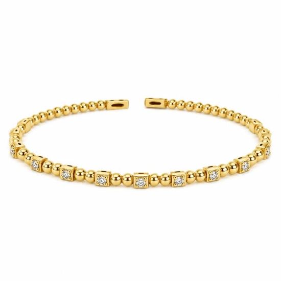 Imagen de PUL-112 - PULSERA ORO Y TITANIO
