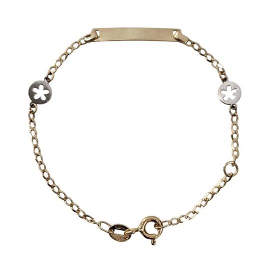 Imagen de PUL-086-9K - PULSERA BB 9K