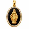 Imagen de COL-1165-4P - MEDALLA 18x14MM