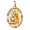 Imagen de COL-1165-3P - MEDALLA 18x14MM