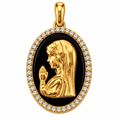 Imagen de COL-1165-3P - MEDALLA 18x14MM