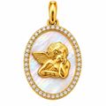 Imagen de COL-1165-1P - MEDALLA 18x14MM