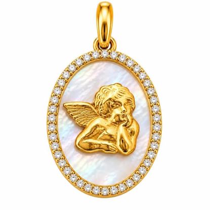 Imagen de COL-1165-1P - MEDALLA 18x14MM