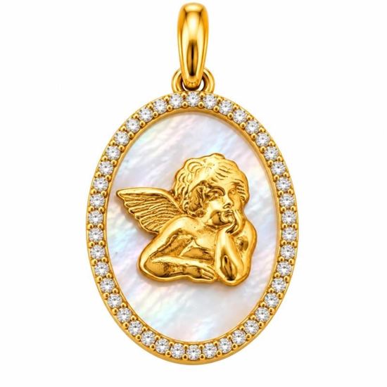 Imagen de COL-1165-1P - MEDALLA 18x14MM
