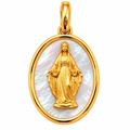 Imagen de COL-1165-4 - MEDALLA 18x14MM