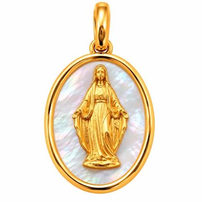 Imagen de COL-1165-4 - MEDALLA 18x14MM