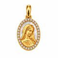 Imagen de COL-1164-2P - MEDALLA 14x10MM