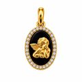 Imagen de COL-1164-1P - MEDALLA 14x10MM
