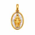 Imagen de COL-1164-4 - MEDALLA 14x10MM