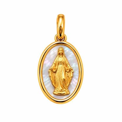 Imagen de COL-1164-4 - MEDALLA 14x10MM